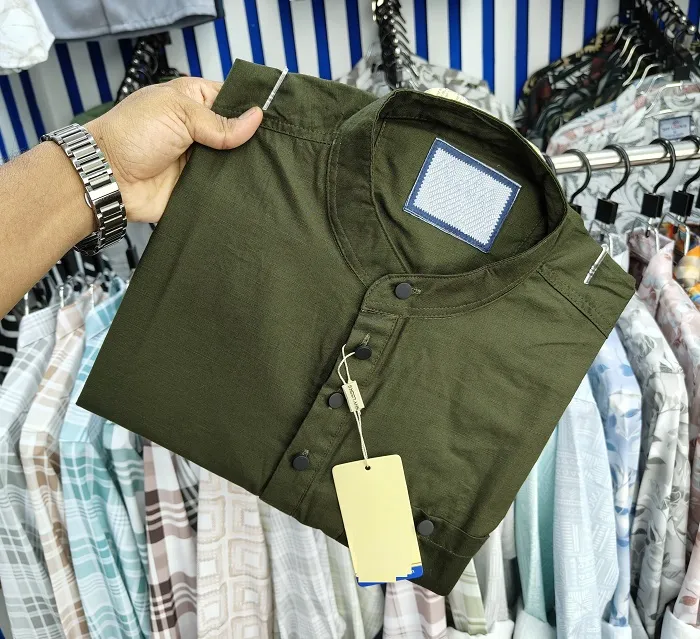 Men's Pure Cotton Slim Fit Katua, Sizes M to XL, 6 Colours