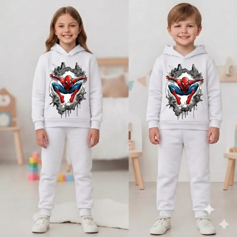 Kids Hoodie and Pant Set for Boys and Girls, 1 to 10 Years