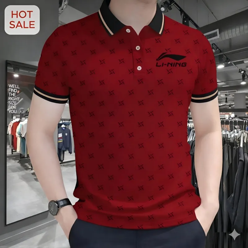 Men's Half Sleeve Polo Shirt, 200 GSM Cotton, 5 Colour Choices