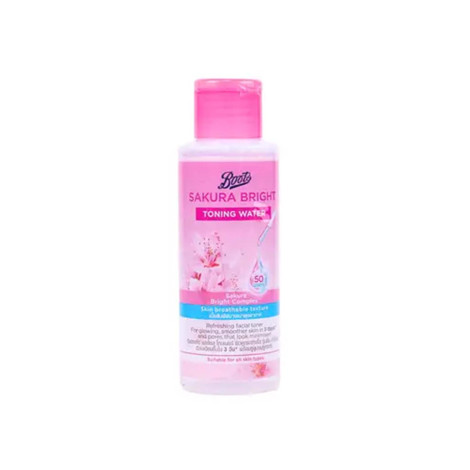 Boots Sakura Bright Toning Water 100ml (Thailand)