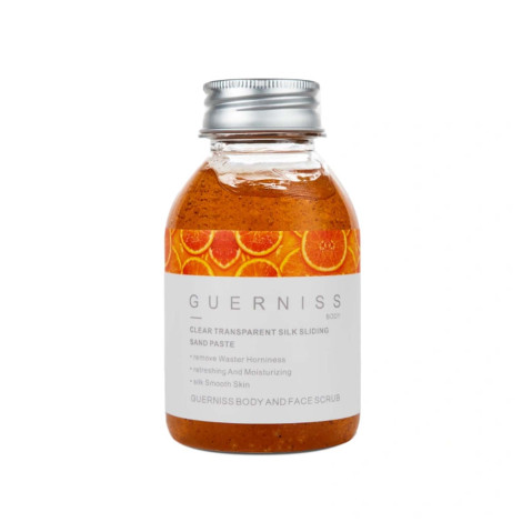 Guerniss Body And Face Scrub Orange 200ml (Hong Kong)