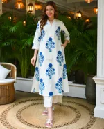 Women's TC Cotton Two Piece with All-Over Screen Print, M to XL