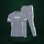 Men's PP Fabric T-Shirt and Trouser Summer Set, Sizes L to XXL