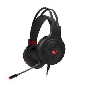 Havit H2011d Breathable Soft Fabric & Memory Foam Wired Gaming Headset With Boom Mic