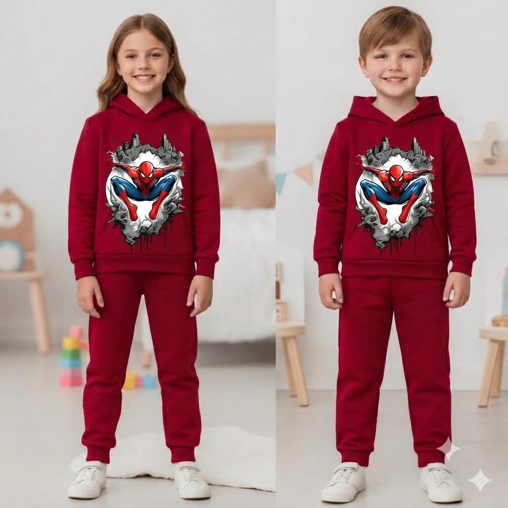Kids Hoodie and Pant Set for Boys and Girls, 1 to 10 Years