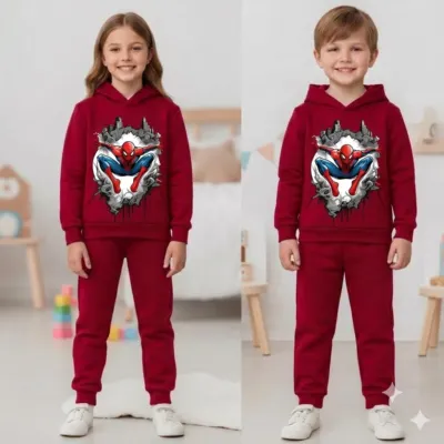 Kids Hoodie and Pant Set for Boys and Girls, 1 to 10 Years
