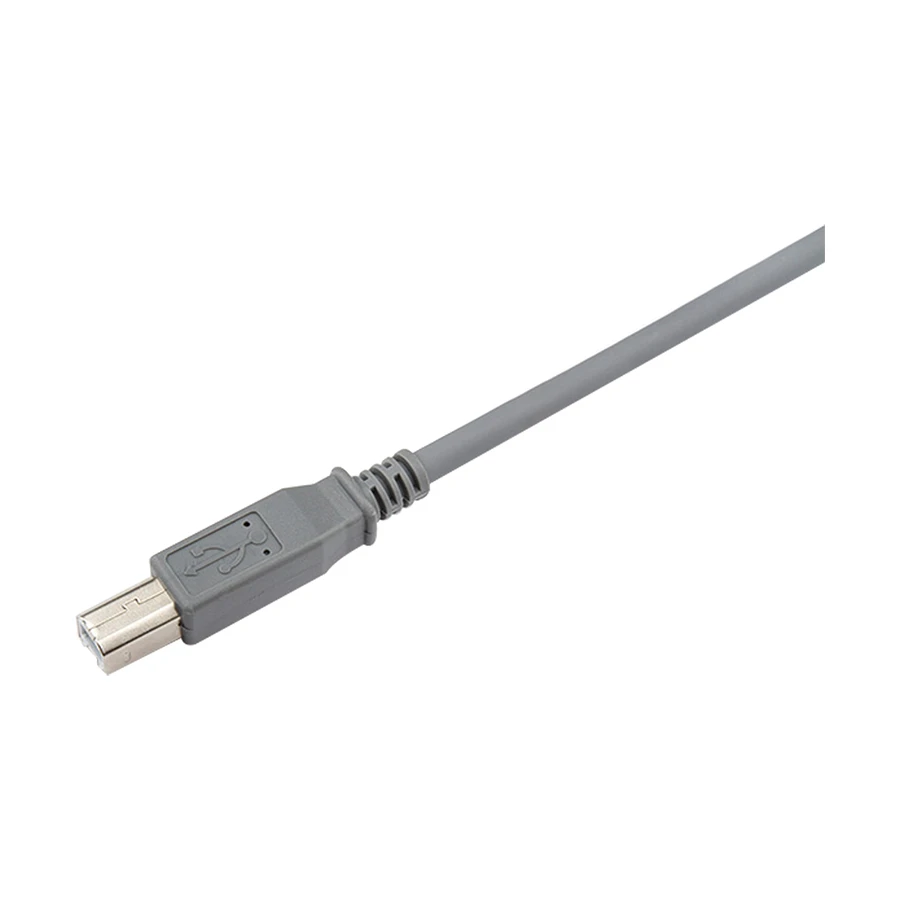 Yuanxin YUX-012 USB-A to USB-B Printer Cable 5 Meter Gray