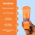 Lotus Herbals Safe Sun Uv Screen Matte Gel Spf 50 PA+++ 50g (India)