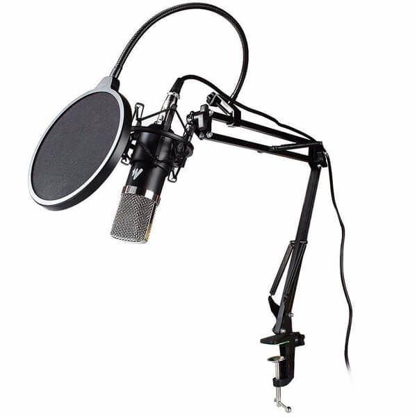 MAONO AU-A03 Condenser Microphone Professional Podcast Studio Microphone Audio 3.5mm Computer Mic For Live Streaming