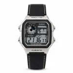 CASIO ILLUMINATOR LEATHER STRAP PREMIUM WATCH