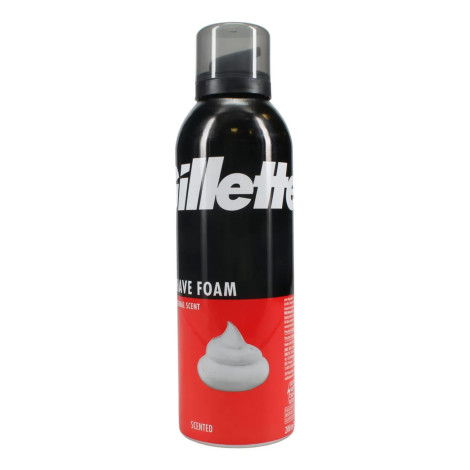 Gillette Original Scent Shave Foam Scented 200ml (UK)