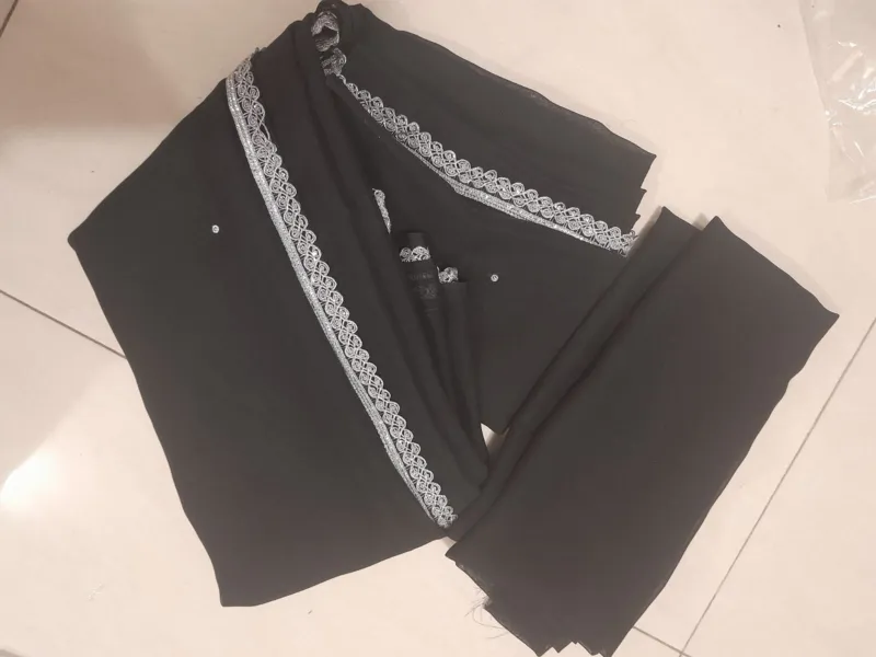 Main materials georgate stone saree