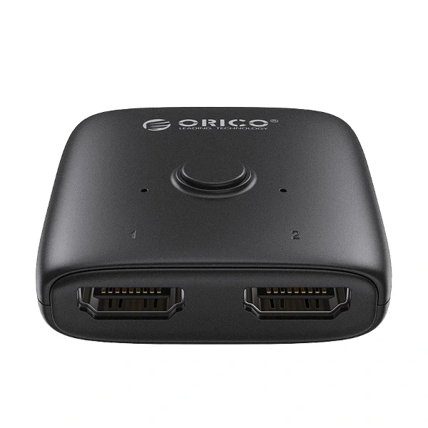 ORICO HDMI Female to Female Black Splitter bi-directional 4K@60Hz With Switch