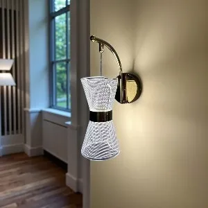 Qulik Modern Hourglass Sconce Wall Light (QL-349)