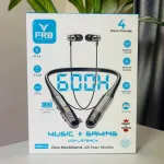 FRB N-26 Wireless Bluetooth 5.4 Neckband Earphone - 600 Hours Standby