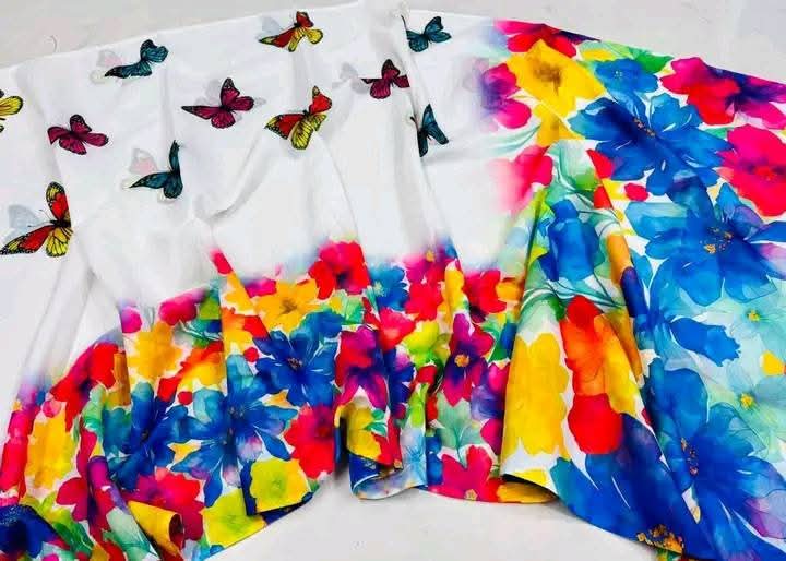 Chanduri Silk Saree in 4 Colours, Blouse Piece Included