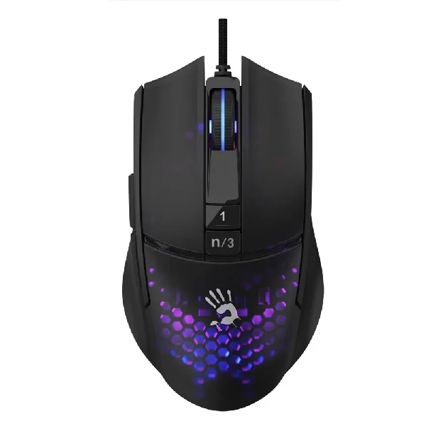 A4tech Bloody L65 Max Honeycomb Lightweight RGB Wired Gaming Mouse