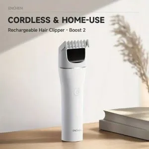 Enchen Boost 2 Hair Clipper – 2025 New Version (White)