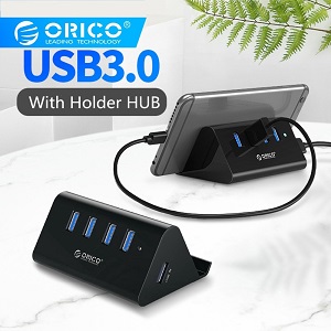 ORICO USB HUB SHC-U3 ABS High Speed Mini 4 ports USB 3.0 5Gbps HUB