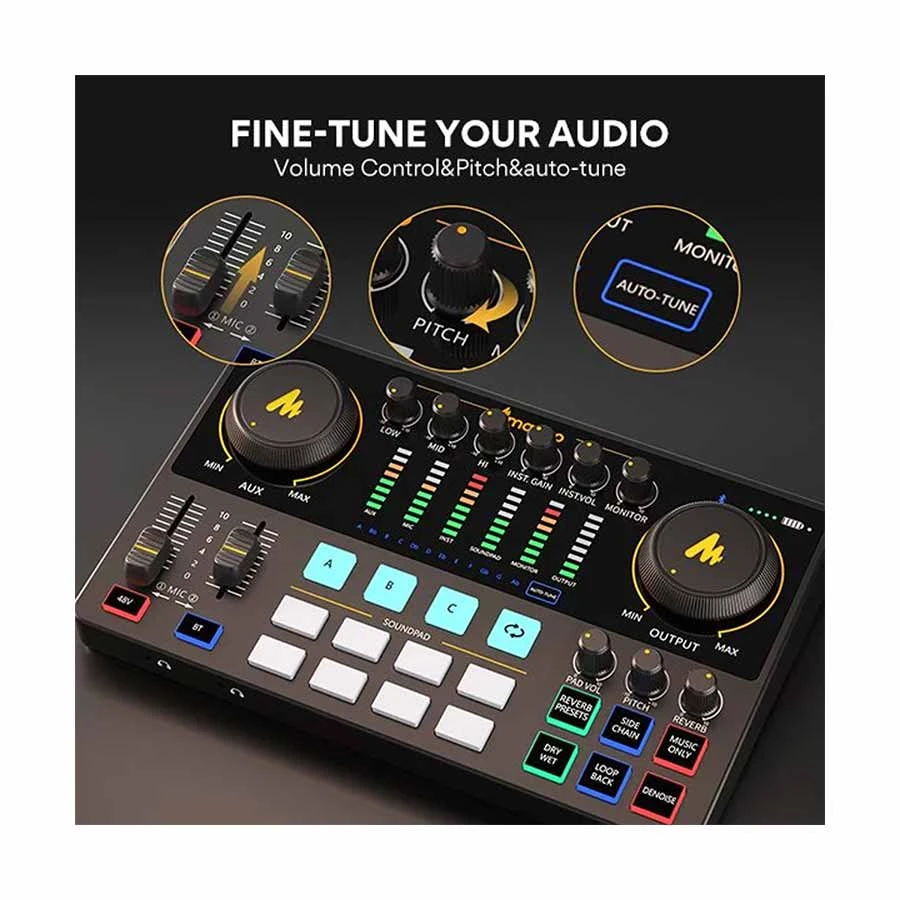 Maono MAONOCASTER AME2 Integrated Audio Production Studio