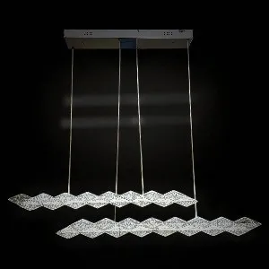 Qulik Modern Decorative 2-Layer LED Ceiling Light (QL-231215-L1000)