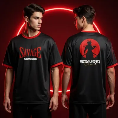 Premium Streetwear Drop Shoulder T-shirt for Men