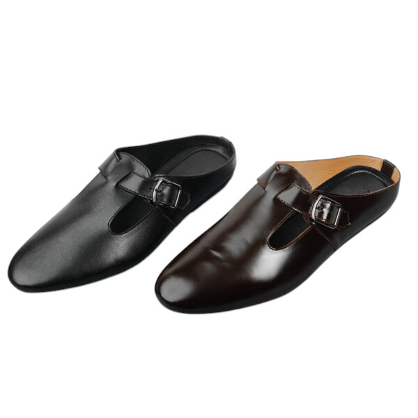 Afgani Half Shoe – Black
