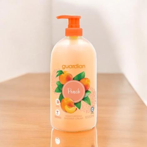 Guardian Peach Moisturising Shower Cream 1000ml(Malaysia)