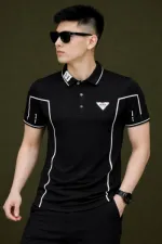Men's Pure Cotton Polo Shirt, 200 GSM, Sizes M to XXL