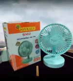 Joykaly YG-735 Rechargeable Portable Desk Fan – 2400mAh, 3-8H Backup