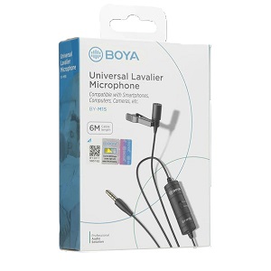 BOYA BY-M1S Universal Lavalier Microphone