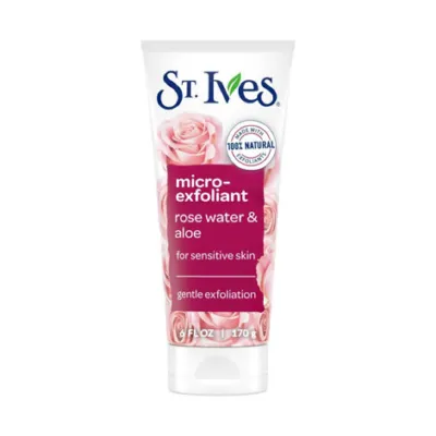 St. Ives Micro Exfoliant Rose Water & Aloe Gentle Exfoliation 170g (USA)