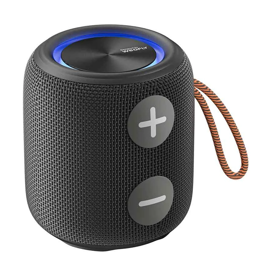 WEOFLY Stone RGB Black Portable Bluetooth Speaker