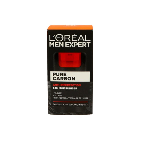 L'Oreal Men Expert Pure Carbon Anti-Imperfection 24H Moisturiser 50ml (Germany)