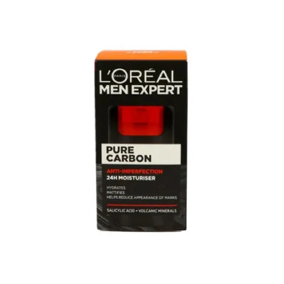L'Oreal Men Expert Pure Carbon Anti-Imperfection 24H Moisturiser 50ml (Germany)