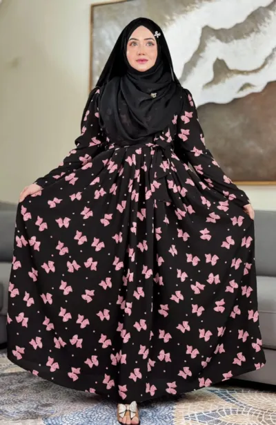Fully Stitched Printed Pori Gown for Women, Free Size up to 44