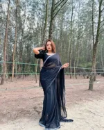 Main materials georgate stone saree