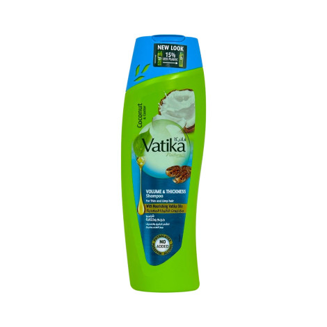 Vatika Coconut & Castor Volume & Thickness Shampoo 400ml (UAE)