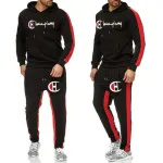 CVC Cotton Hoodie Jacket and Trouser Set, 300 GSM, 6 Colours