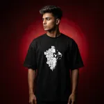 Men's Stylish Premium Drop Shoulder - Black