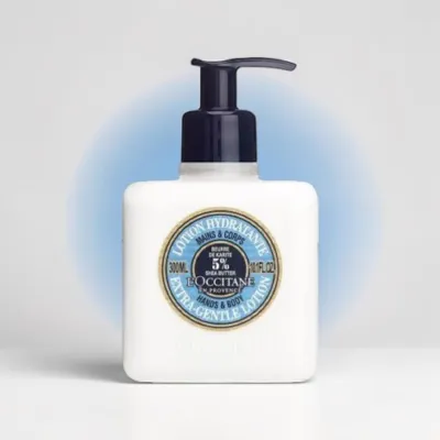 L'Occitane 5% Shea Butter Hands & Body Extra Gentle Lotion 300ml (France)