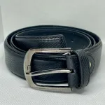 Leather belt for men