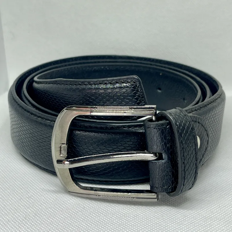 Leather belt for men