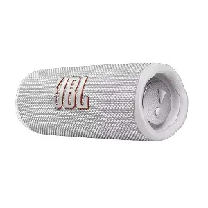 JBL Flip 6 Waterproof White Portable Bluetooth Speaker