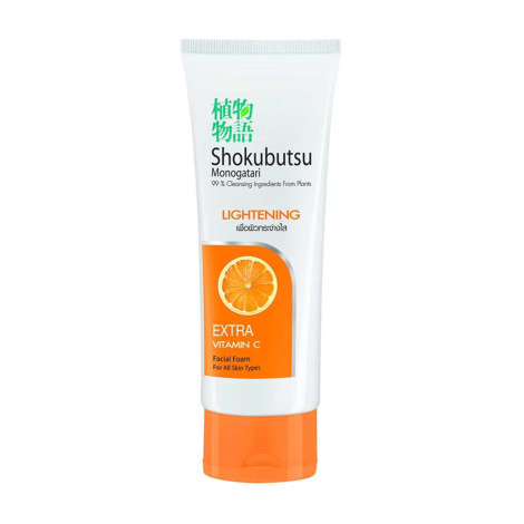 Lion Shokubutsu Monogatari Lightening Facial Foam 100ml (Thailand)