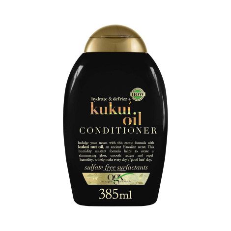 OGX Hydrate and Defrizz + Kukuí Oil Conditioner 385ml (UK)