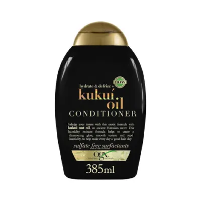 OGX Hydrate and Defrizz + Kukuí Oil Conditioner 385ml (UK)
