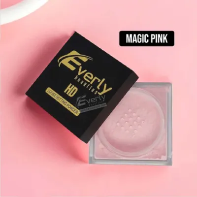 Everly Beauties HD Loose Setting Powder - Magic Pink (China)