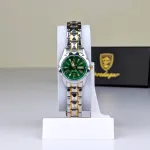 Poedagar Luxury Couple Watch (Water Resistant)