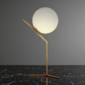 Qulik Modern Decorative Single Globe Table Lamp (QL-T7107)
